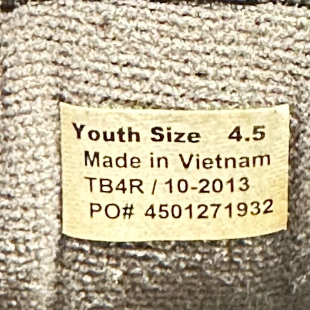 Vans Chukka Low Youth Dark Grey Denim & Pewter Skate Shoes Sz 4.5